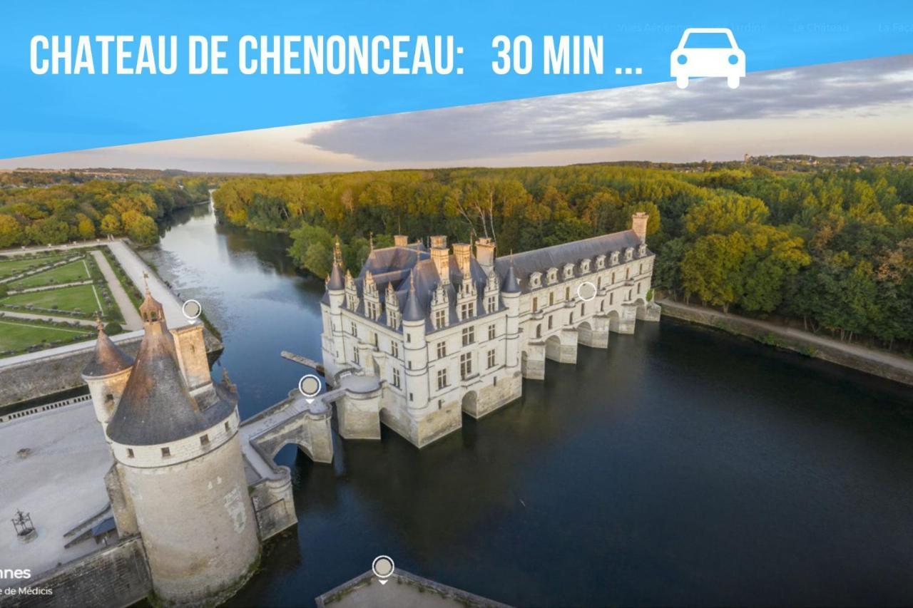 Villa CAPORIZON propose Magnifique Grange à côté de Chambord Saint-Claude-de-Diray Esterno foto