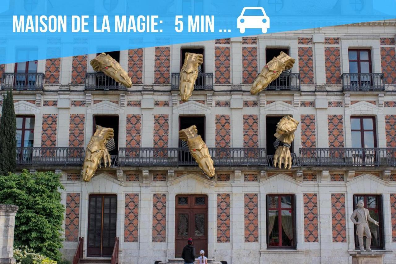 Villa CAPORIZON propose Magnifique Grange à côté de Chambord Saint-Claude-de-Diray Esterno foto